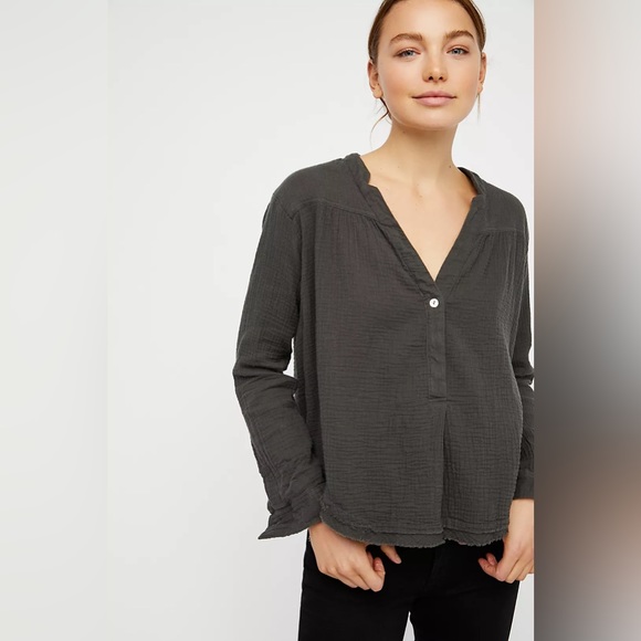 Free People Tops - Free People Changing Horizons Pullover